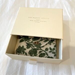NWOT Sezane Jewelry box and pouch